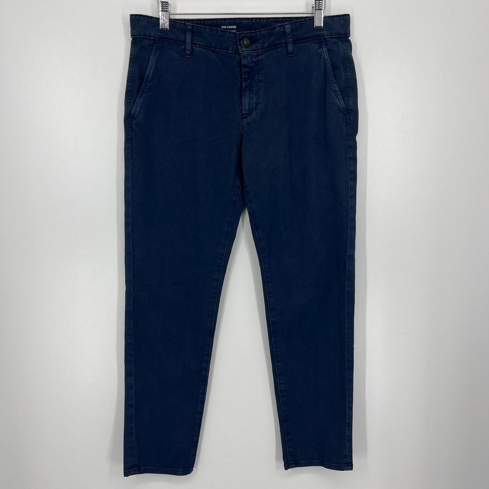 AG Adriano Goldschmied The Caden Tailored Trouser Navy Blue 27R